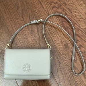 Tory Burch Grey Crossbody Bag
